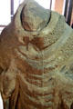 Stone effigy thought to represent Thomas Beckett at Arbroath Abbey. Arbroath, Scotland.