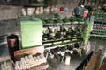 Jute spool winding machine at Verdant Works Museum. Dundee, Scotland.