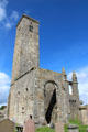 St Rule's Tower ruins of church built prior to St Andrews Cathedral. St Andrews, Scotland