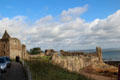 St Andrews Castle run as a museum by Historic Scotland. St Andrews, Scotland