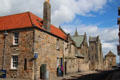 North Castle Street streetscape. St Andrews, Scotland.