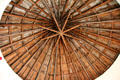 Roof atop spiral staircase at Falkland Palace. Falkland, Scotland.