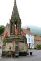 Bruce Fountain. Falkland, Scotland.