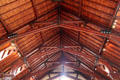 Beam ceiling in Ballroom at Blair Castle. Pitlochry, Scotland.