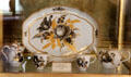 Meissen Marcolini porcelain cabaret set in state drawing room at Scone Palace. Perth, Scotland.