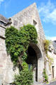 Courtyard building at Drum Castle. Drumoak, Scotland.