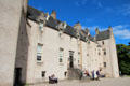Wing from 1600s at Drum Castle. Drumoak, Scotland.