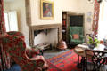 Business room at Drum Castle. Drumoak, Scotland.