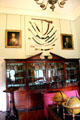 Inner library at Duff House. Banff, Scotland.