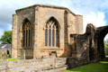 Octagonal chapter house at Elgin Cathedral. Elgin, Scotland