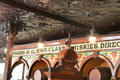 Design details inside Crown Liquor Saloon. Belfast, Northern Ireland.
