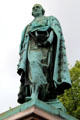 Henry Cooke statue 1876 by Samuel Ferris Lynn on College Square. Belfast, Northern Ireland.