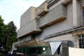 Concrete wing of Ulster Museum. Belfast, Northern Ireland.