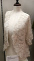 Irish lace jacket at Ulster American Folk Park. Omagh, Northern Ireland.