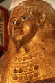 Coffin of unknown man from Akhmim at British Museum. London, United Kingdom.