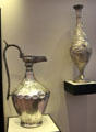 Late Roman silver ewer & flask part of Esquiline Treasure at British Museum. London, United Kingdom.