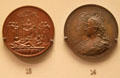 Medals for Golden Jubilee of Queen Victoria at British Museum. London, United Kingdom.