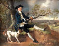 John Plampin painting by Thomas Gainsborough at National Gallery. London, United Kingdom.
