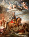 General John Churchill, 1st Duke of Marlborough painting sketch by Sir Godfrey Kneller at National Portrait Gallery. London, United Kingdom