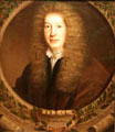Poet John Dryden portrait by John Michael Wright at National Portrait Gallery. London, United Kingdom.