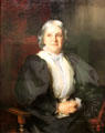 Octavia Hill National Trust co-founder portrait by John Singer Sargent at National Portrait Gallery. London, United Kingdom.
