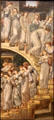 Golden Stairs painting by Edward Coley Burne-Jones at Tate Britain. London, United Kingdom.