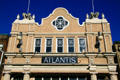 Cornice & parapet of Crown Theatre. Mobile, AL