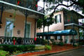 Malaga Inn combines two heritage houses. Mobile, AL.