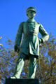 Statue of Raphael Semmes who as Captain of Confederate Raider CSS Alabama destroyed 69 Union merchantmen ships & one warship. Mobile, AL