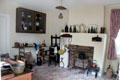 Kitchen off courtyard at Conde-Charlotte Museum. Mobile, AL.