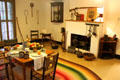 Ground floor kitchen / work room at Historic Oakleigh Museum House. Mobile, AL