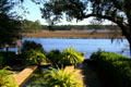 View of river from Bellingrath House. Theodore, AL.