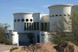 Home with round sections. Phoenix, AZ.