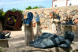 Heloise Crista sculpture at Taliesin West. Scottsdale, AZ.