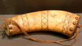 Spanish powder horn at Tucson Museum of Art. Tucson, AZ.