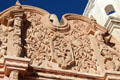 Plateresque details at Mission San Xavier del Bac. Tucson, AZ.