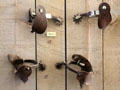 American spurs at Tombstone Courthouse Museum. Tombstone, AZ.