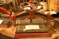 Letter press at Bird Cage Theatre. Tombstone, AZ.