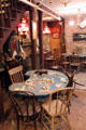 Basement gambling den at Bird Cage Theatre. Tombstone, AZ.