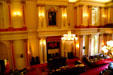 Senate chamber of California State Capitol. Sacramento, CA.