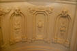 Entry wainscoting in entrance of California Governor's Mansion. Sacramento, CA.