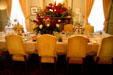 Dining room in California Governor's Mansion. Sacramento, CA.