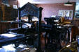 Heritage printing presses at Gold Rush History Center. Sacramento, CA.