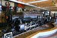 Overfair Railway one-third scale steam locomotive used to haul visitors around 1915 Panama Pacific International Exposition of San Francisco at California State Railroad Museum. Sacramento, CA.