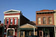Sacramento Engine Company 3 & other heritage buildings in Old Sacramento. Sacramento, CA.