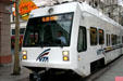 VTA Streetcar detail. San Jose, CA.