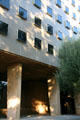 Bunche Hall on stilts. Los Angeles, CA.