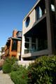 Modern beach houses on Oceanfront. Venice, CA.