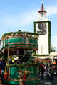 Replica antique streetcar at Farmer's Market. Los Angeles, CA.