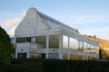 Safdie's design of Skirball Cultural Center buildings. Los Angeles, CA
